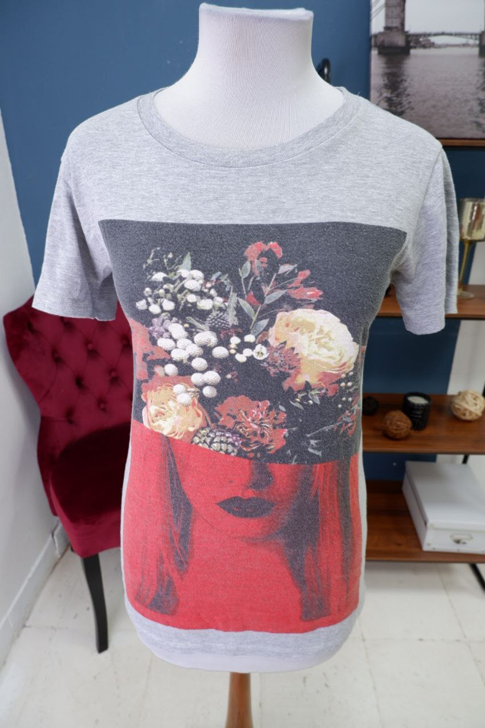 Футболка Твоё с принтом 42 размер