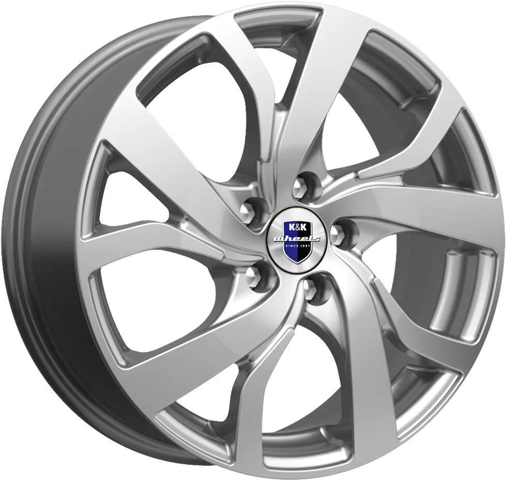 K&K Палермо 6.5x16 5x108 ET 50 Dia 63.4 (дарк платинум)