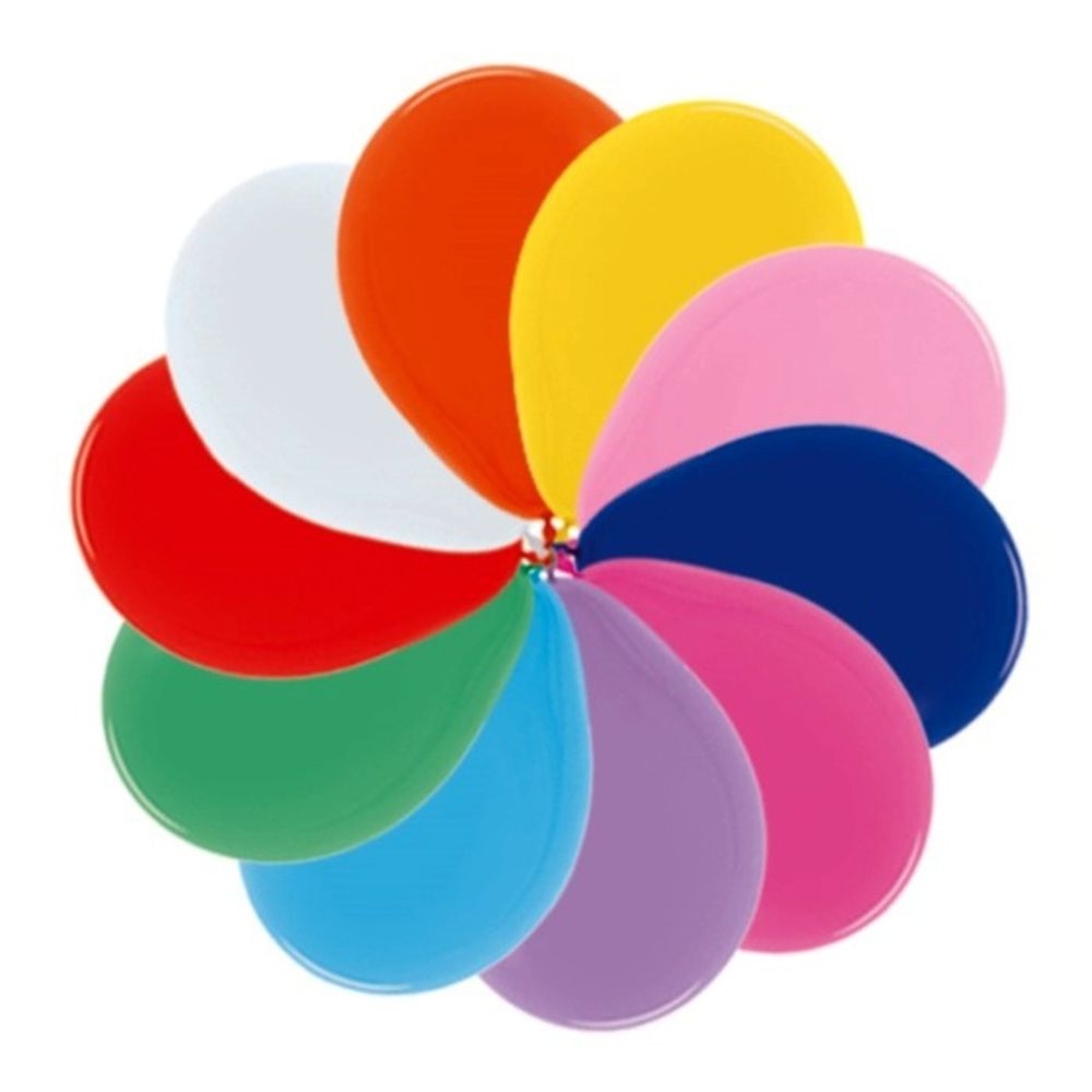 Воздушные шары Sempertex, цвет 000 пастель ассорти, 100 шт. размер 10&quot;