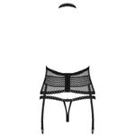 Соблазнительный открытый корсаж Strapelie (Размер: S-M) (Цвет: черный)