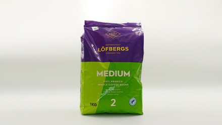 Кофе Lofbergs (Лофбергс) Medium зерно 1кг