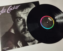 Винтажная виниловая пластинка LP Joe Cocker Civilized Man (USA 1984) I Love The Night
