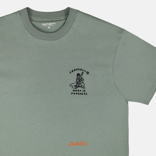 Футболка мужская Carhartt WIP Icons артикул:I033271_park - купить в магазине Дайс