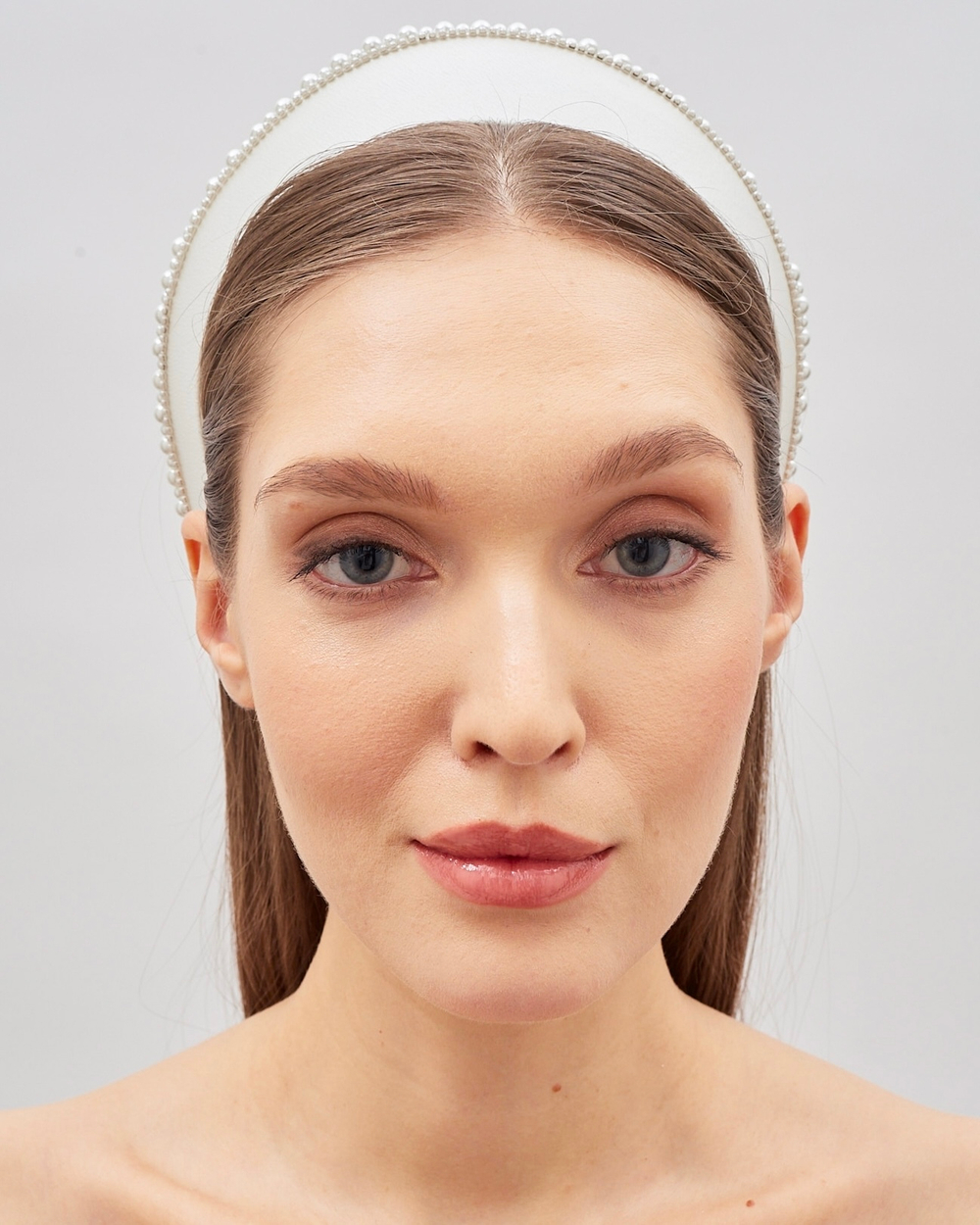 Ободок-кокошник с фактурным рисунком