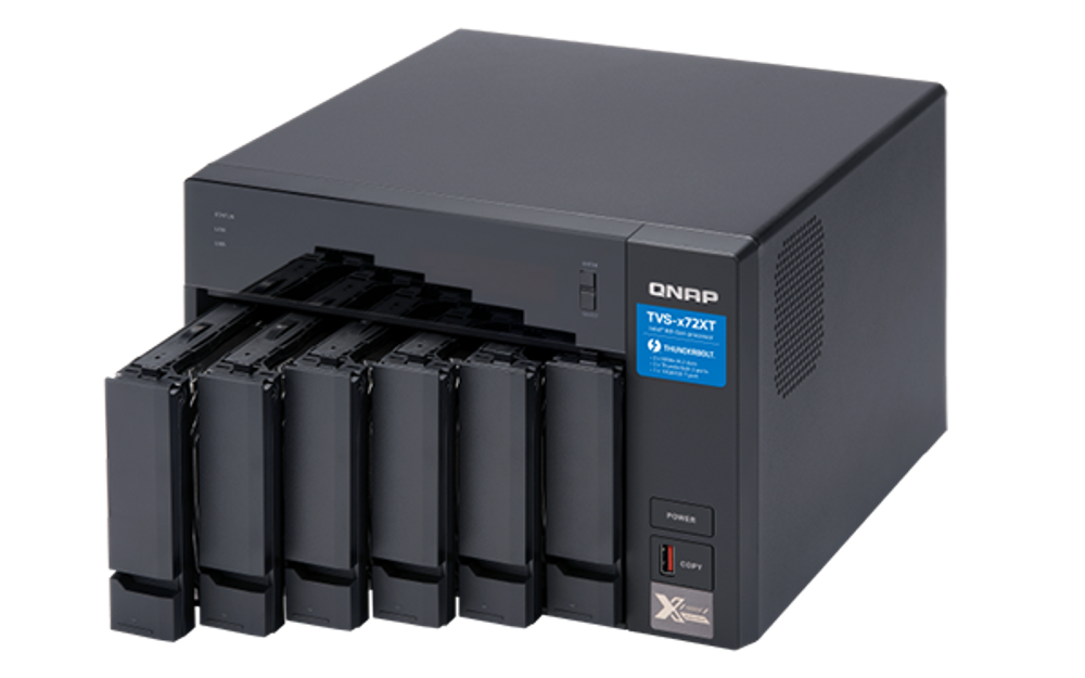 Сетевой накопитель  QNAP TVS-672XT-i3-8G
