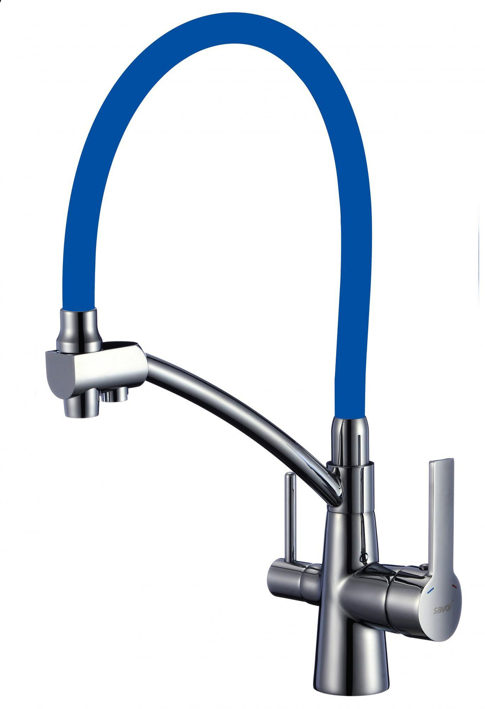 Смеситель сатин (матовый) под фильтр для мойки Savol S-L1805L-05