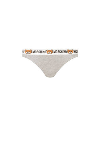 трусики Moschino Underwear - пепельный(4715 9003)