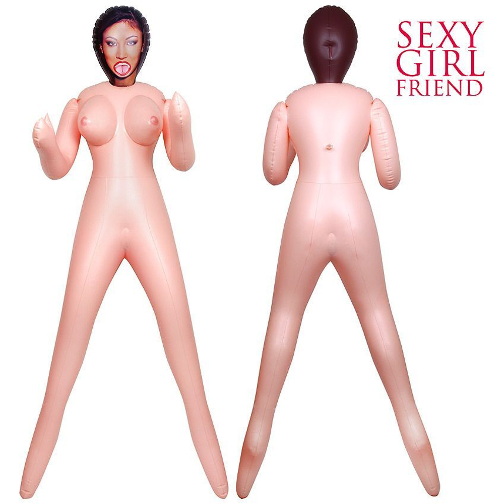 Надувная секс-кукла Bior toys Дарьяна, 3 отверстия, 150 см