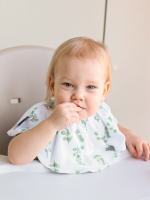 Двусторонний нагрудник Mjölk Эвкалипт