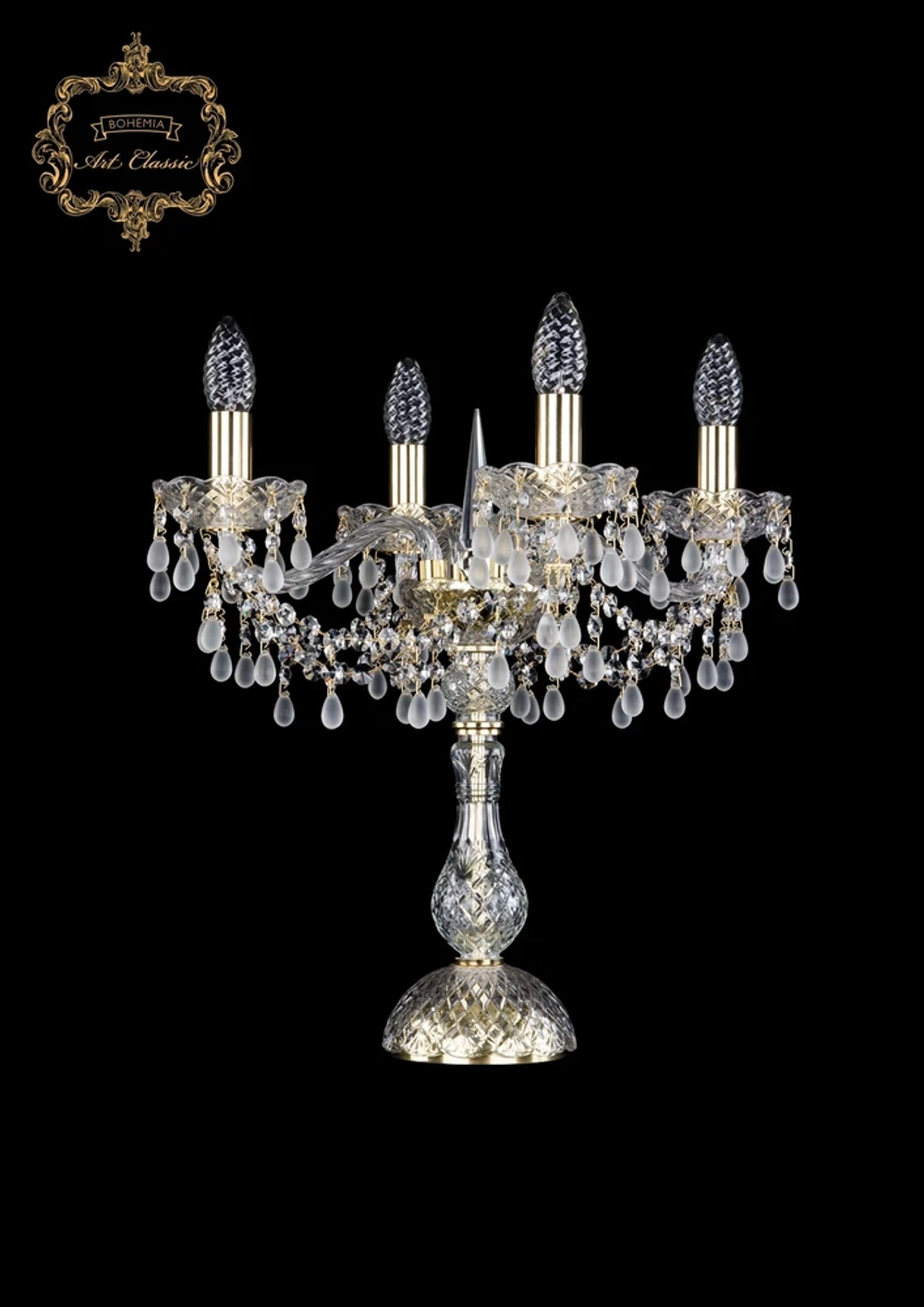 Декоративная настольная лампа Art Classic 12.24.4.141-45.Gd.V0300