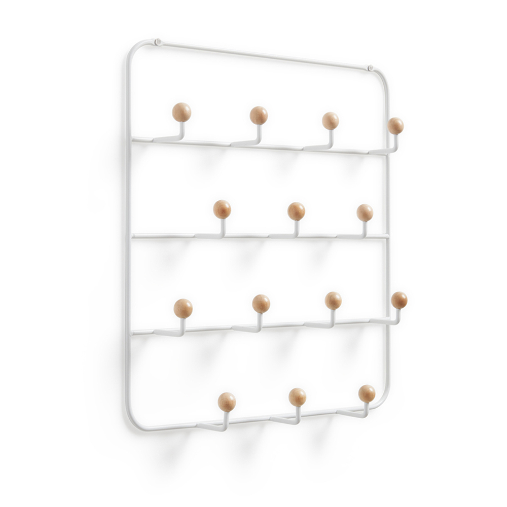 Органайзер для аксессуаров надверный estique, 20,3x10,6x32 см, белый