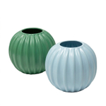 Ваза керамическая Pumpa, 15х15 см, зеленый