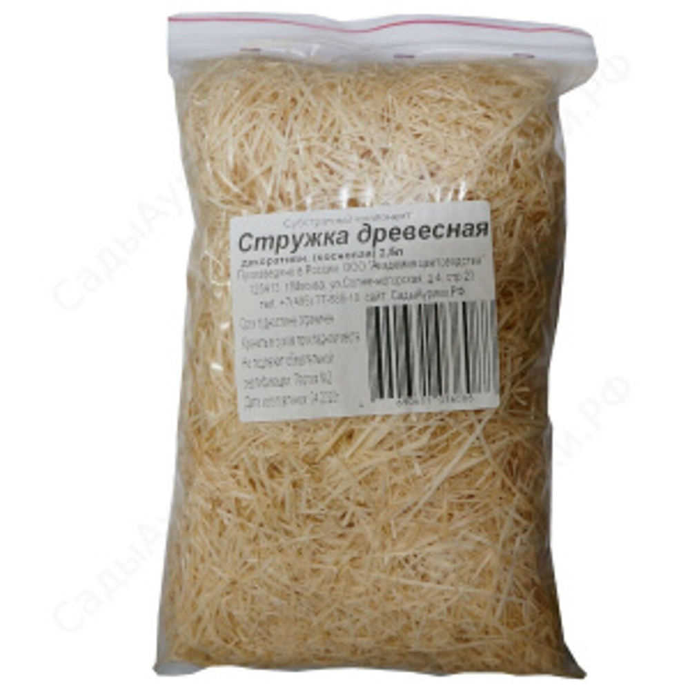 Стружка древесная декоративная (сосна) 2,5л (8)