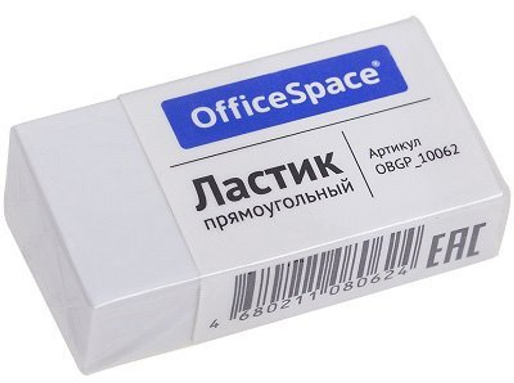 Ластик  38х20х10 мм, прямоугольный, термопластичная резина