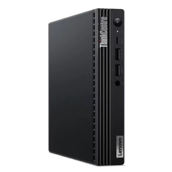Компьютер Lenovo ThinkCentre M70q Gen 4 Tiny [12E4SAVV01] Black (Core i3-13100T / 8Gb / SSD256Gb / VESA / ru kb / m / noOS)