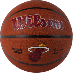 Мяч баскетбольный Wilson NBA MIAMI HEAT WTB3100XBMIA, размер 7