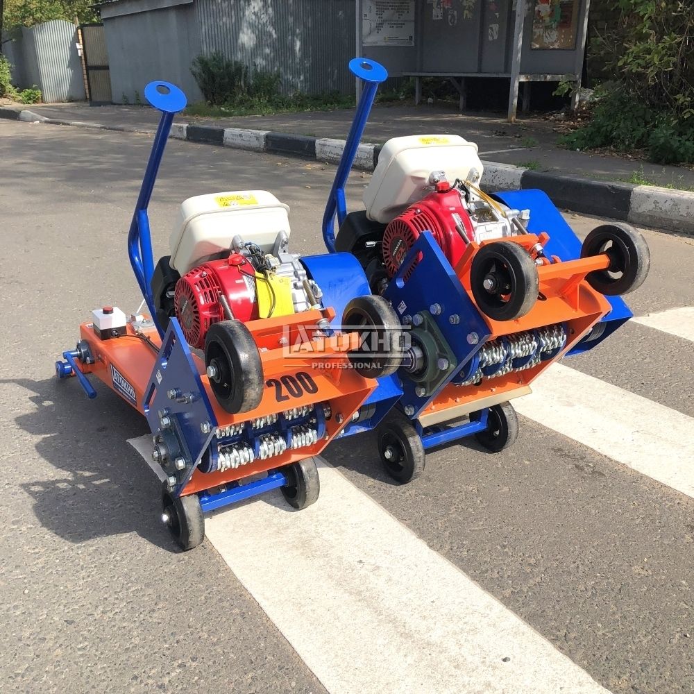 Демаркировочная машина LATOKHO DM 200 G бензиновая - ширина 200 мм