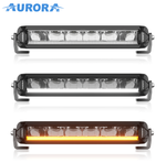 Светодиодная балка Aurora Комбинированный белый свет и DRL белый/янтарный свет
