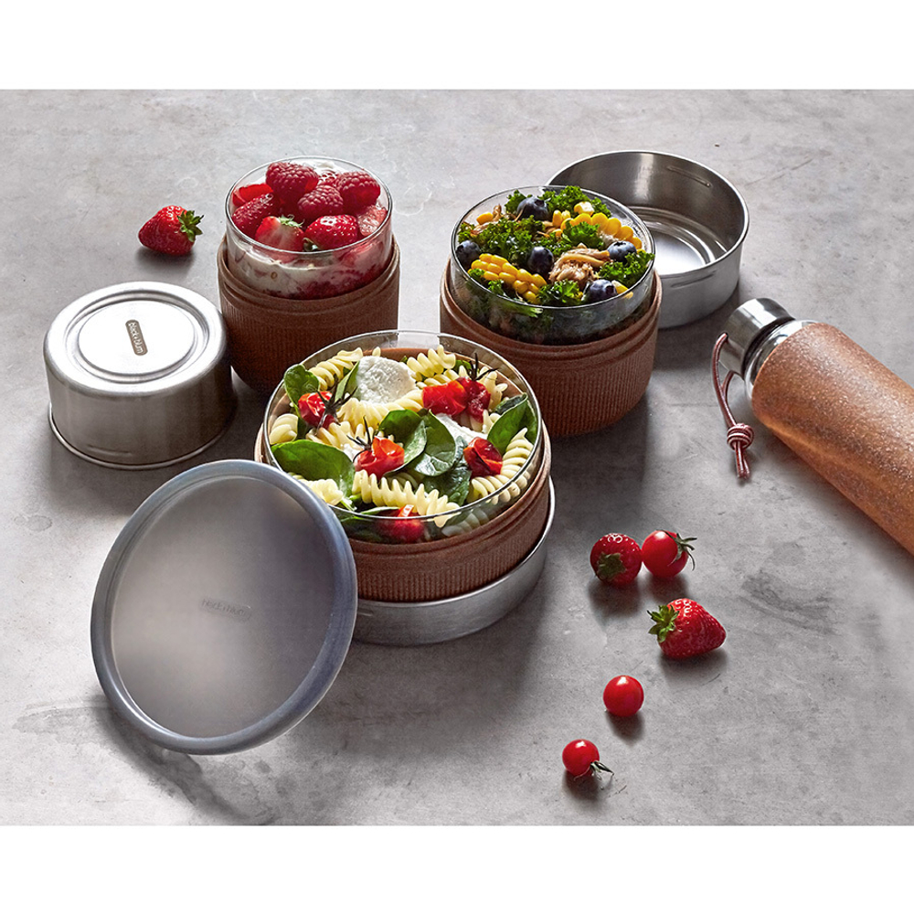 Бутылка black+blum, 600 мл, светло-коричневая