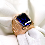 Печатка с крупным камнем