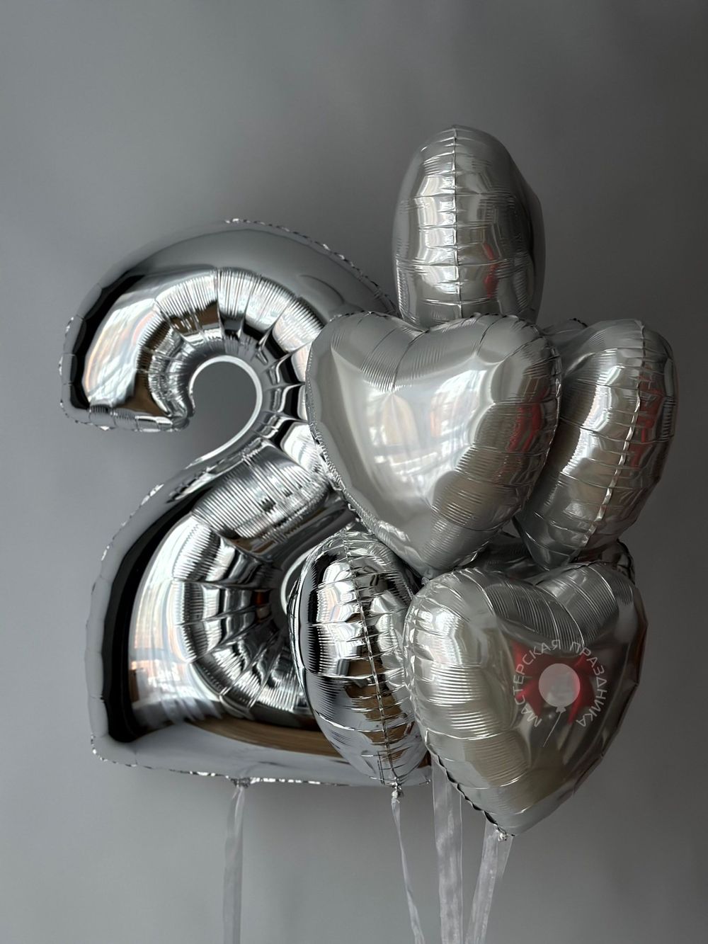 Воздушные шары для девочки на 2 годика №8888  Изображение4