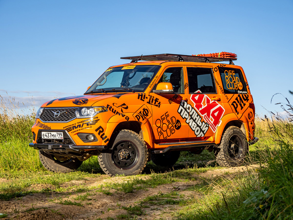 Багажник экспедиционный 1200x2100 мм УАЗ Патриот РИФ