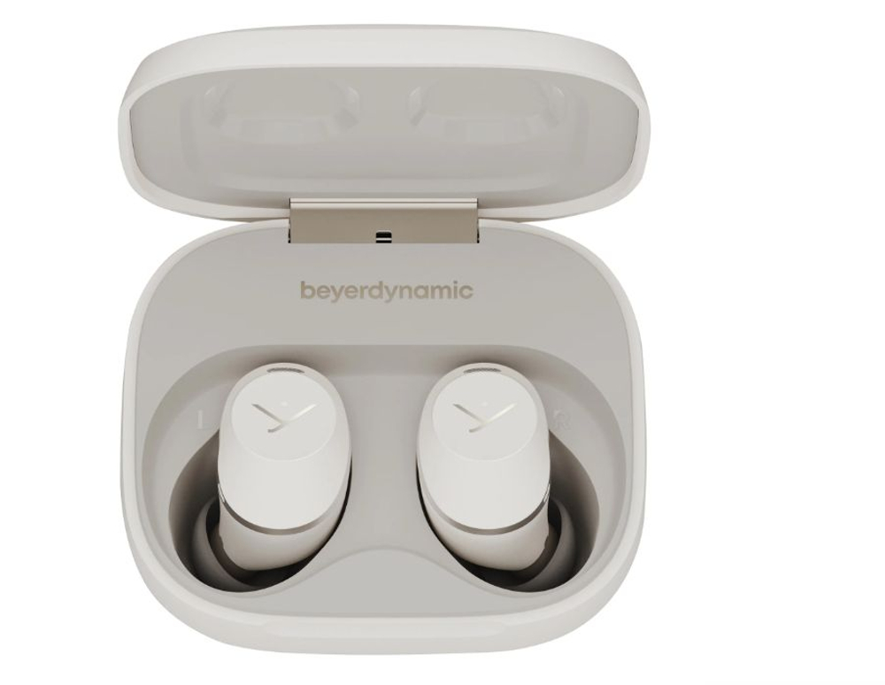 Beyerdynamic Наушники беспроводные с микрофоном Beyerdynamic AMIRON 300, Bluetooth, USB Type-C, светло-бежевый