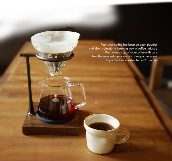 Подставка для заваривания кофе  Timemore Wooden Drip Stand