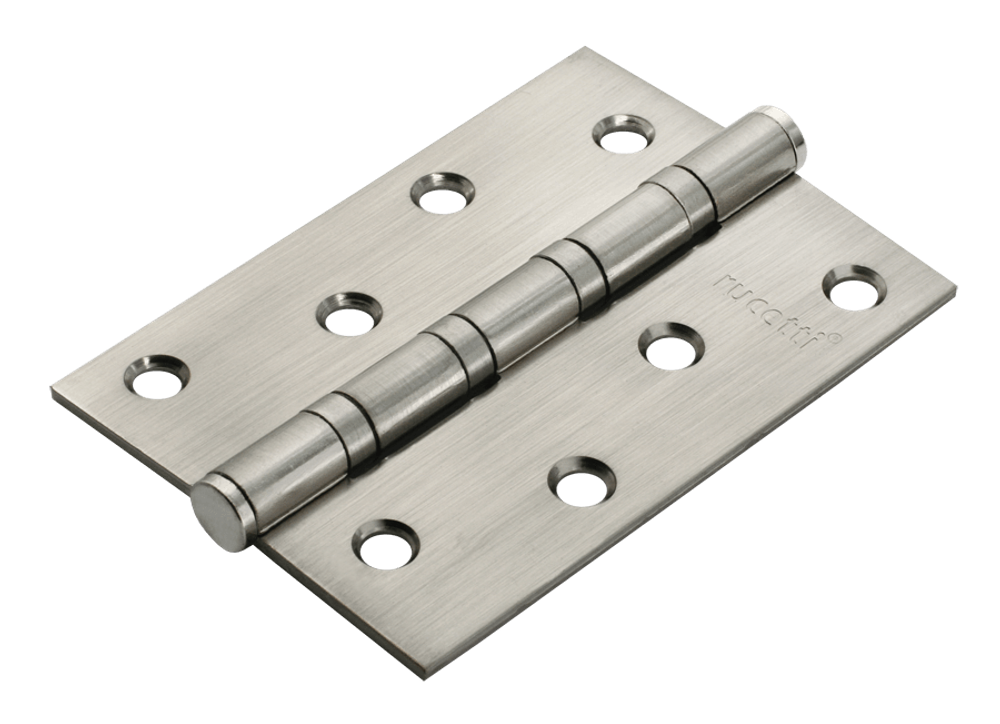 Петля стальная Rucetti универсальная RS 100X70X2.5-4BB SN Цвет - Белый никель