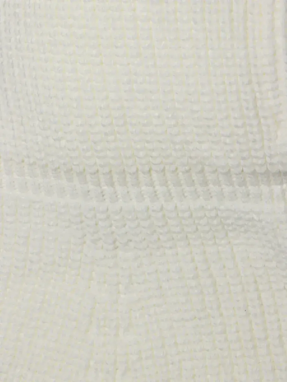 Капор женский вязаный молочный