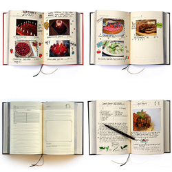 Семейная кулинарная книга my family чёрная