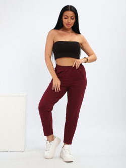 Брюки "Клэр" бордо