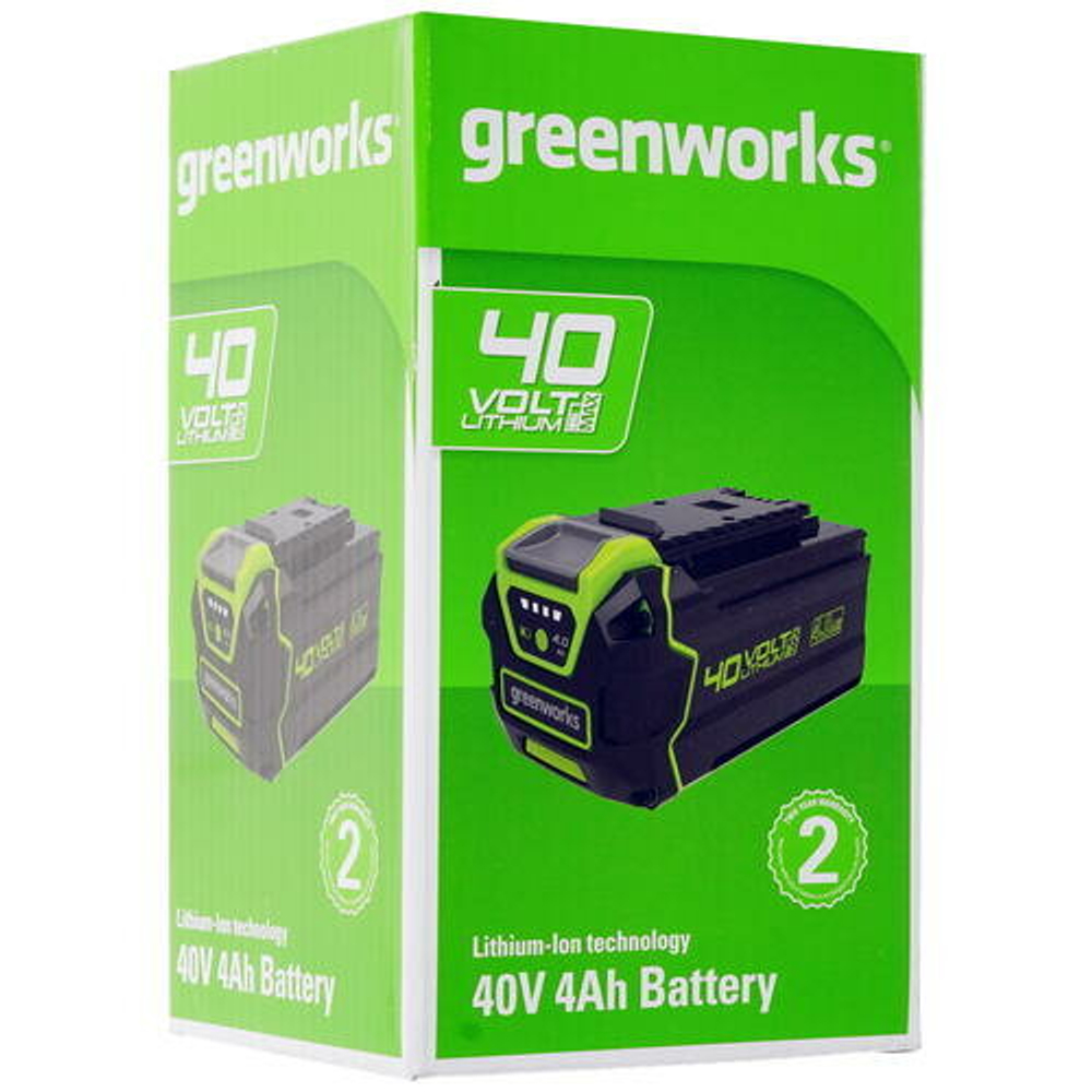 Аккумулятор с USB разъемом GREENWORKS G40USB4 40В,4А*ч,LED индикатор (2939507)
