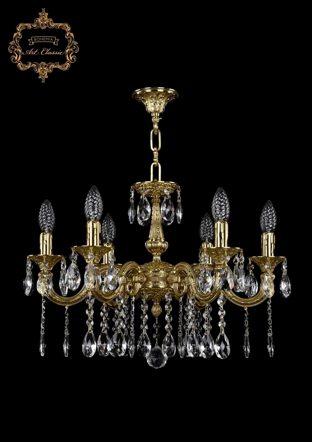 Подвесная люстра Art Classic 31.02.6.CK175SP.A.G.Sp