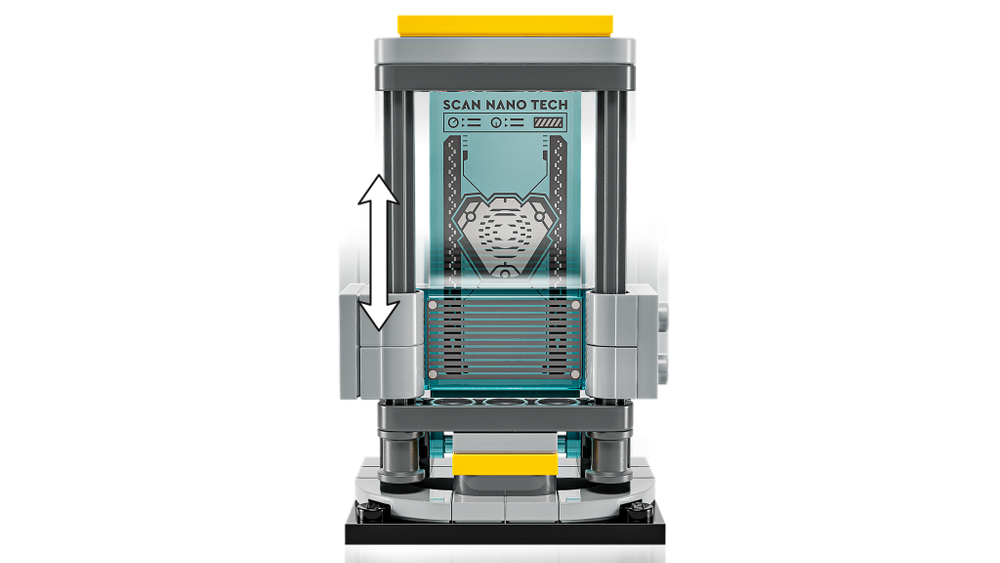 LEGO Super Heroes 76315 лего Лаборатория Железного человека: Зал костюмов — игровой набор 7+