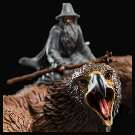 Gandalf on Gwaihir - The Lord of the Rings - Weta Workshop
