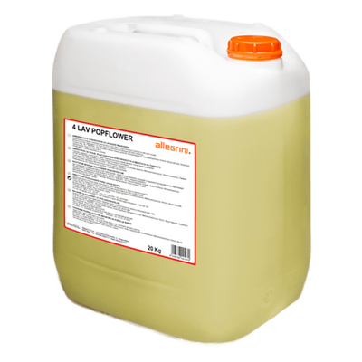 4 LAV PopFlower Концентрированный смягчитель для тканей c ароматом орхидеи 20 кг