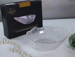 Lenardi 588-585 Салатник 21х16,5х6,5см в под.уп.(х12)Стекло