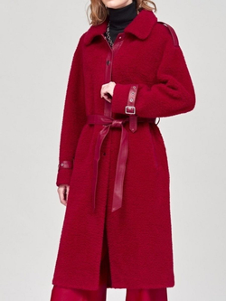 Шуба чебурашка тедди, Северина (арт. C1135rm016bz)