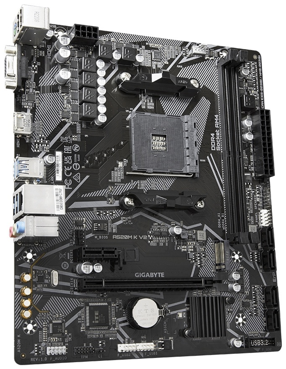 Материнская плата GIGABYTE A520M K V2