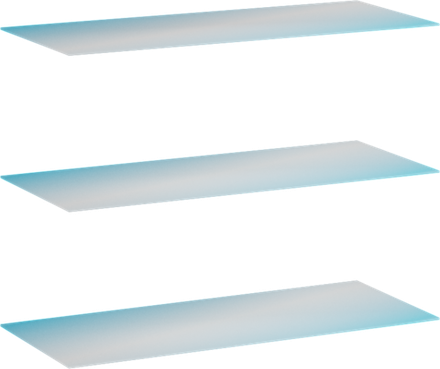 Дакота Комплект стеклополок к витрине №2