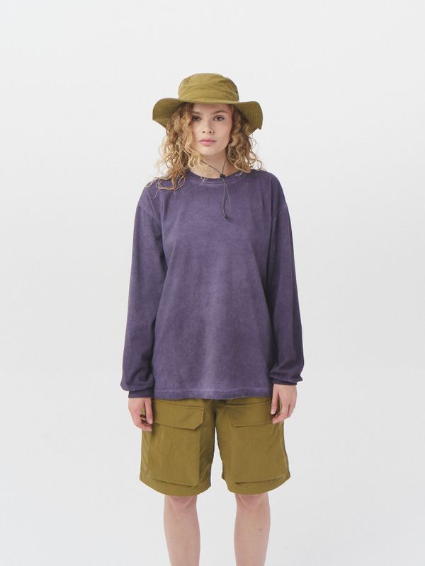 Лонгслив SS23 Garment Dyed Indigo - фото 5