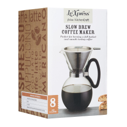 Kitchen Craft Стеклянный заварник Slow Brew 1,1 л