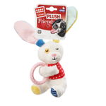 85051 Игрушка для собак Заяц с кольцом 17 см, серия PLUSH FRIENDZ, GiGwi