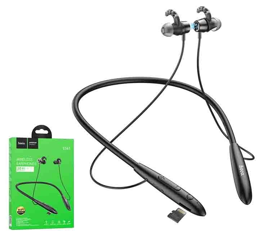 Спортивные наушники Bluetooth HOCO ES61 (черный)