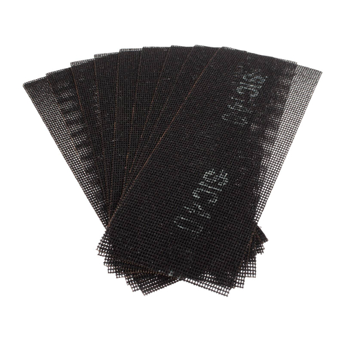 31-8-104 Сетка абразивная карбид кремния, основа - стекловолокно, Р40, 105х280мм 10шт., (уп.)