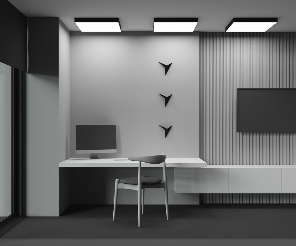 Потолочный светильник Maytoni Zon C032CL-90W4K-SQ-B