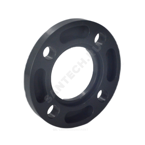 Фланец ПВХ серый под клеевое соед Дн 75 Ру16 напорный Aquaviva FLC0750