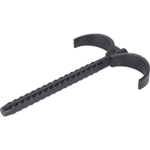 Дюбель крюковой двойной STOUT - длина 110 мм (для напольной фиксации труб D32 мм)