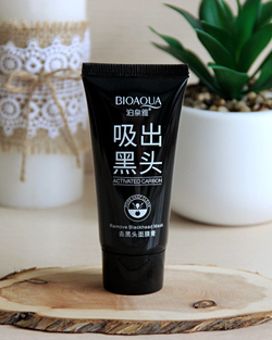 Чёрная маска-плёнка для лица с бамбуковым углём, 60г